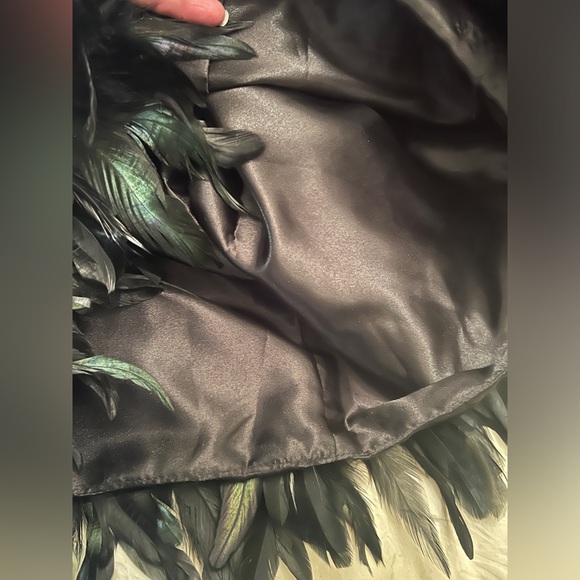 Feather mini skirt NEW - Picture 9 of 11